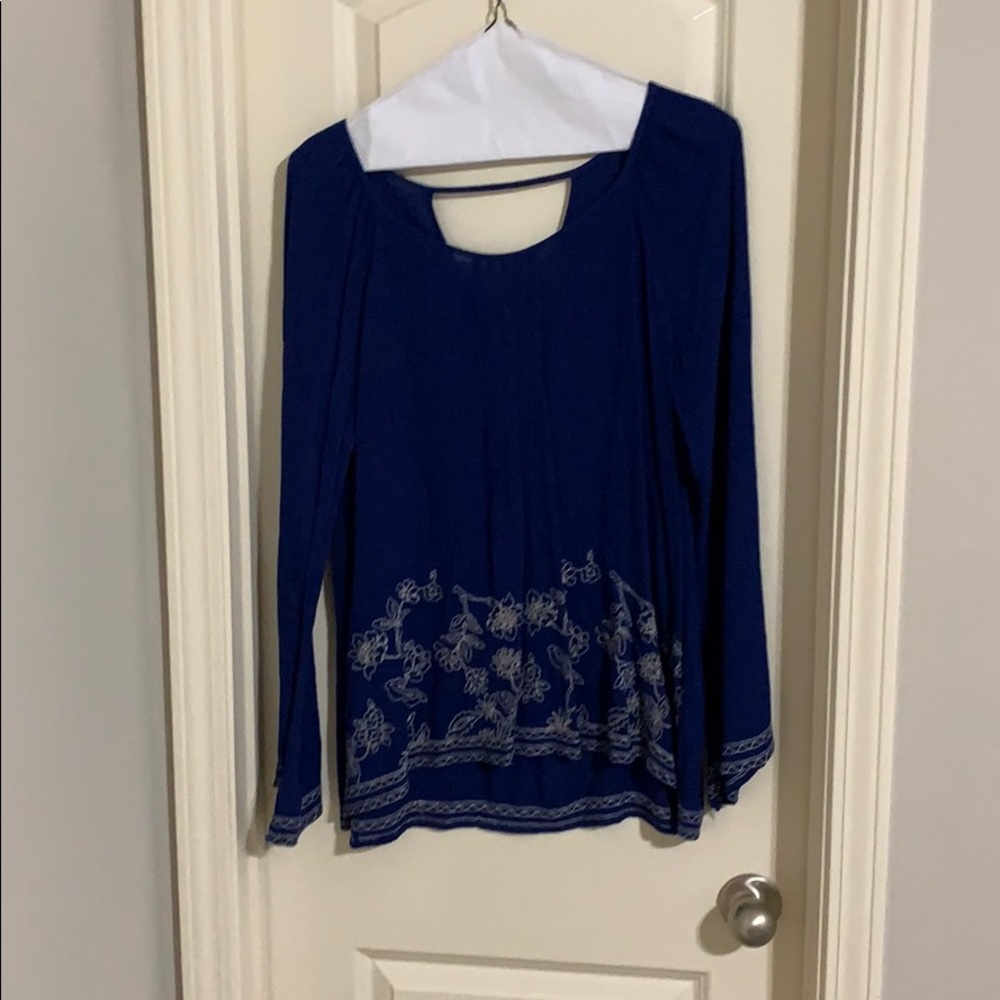 Navy shirt
